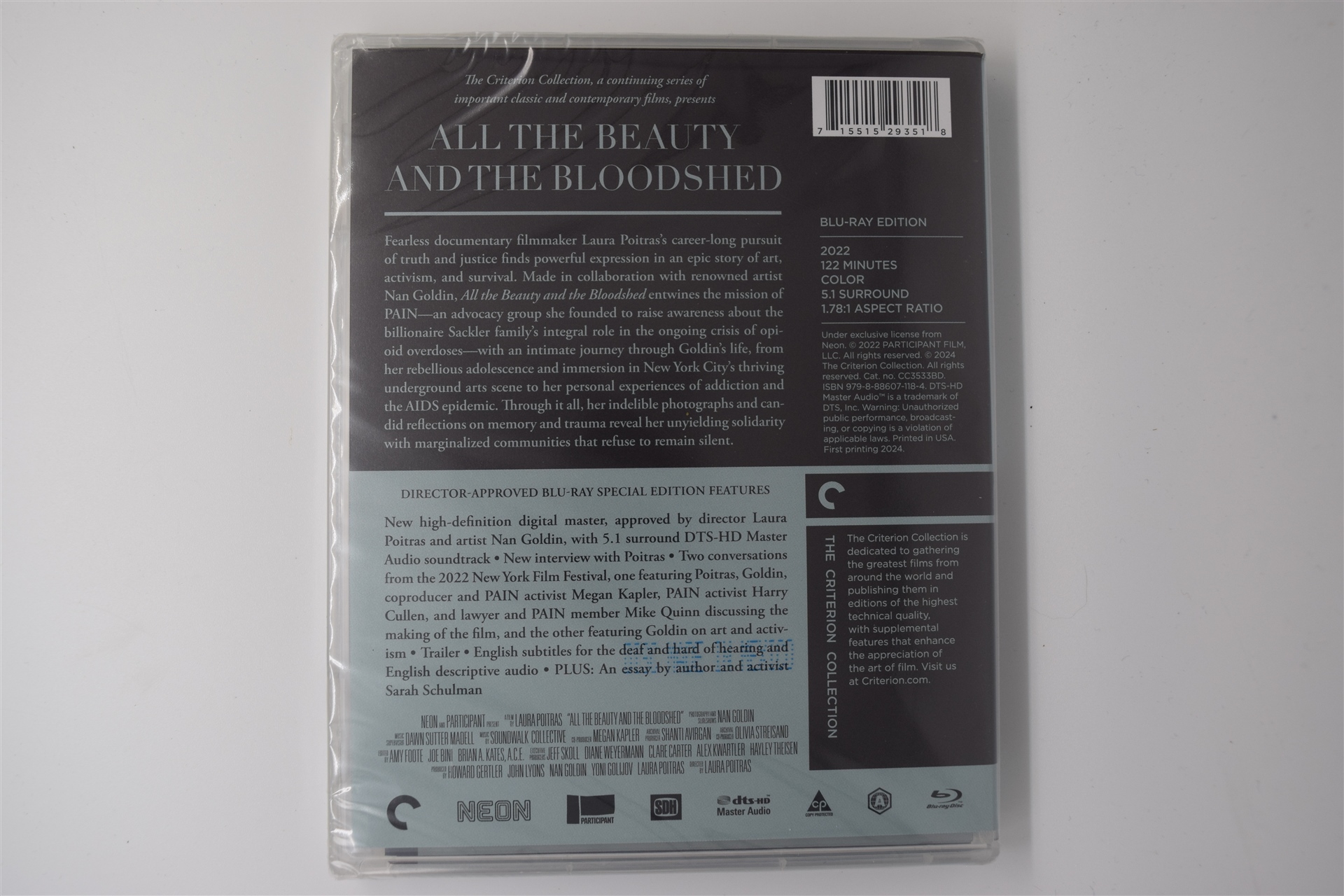 All the Beauty and the Bloodshed Packaging Photos :: Criterion Forum