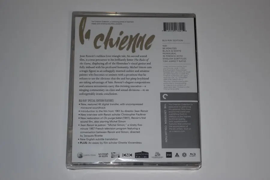 La chienne Packaging Photos :: Criterion Forum